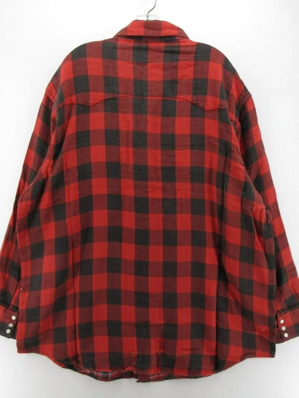 Polo Country Ralph Lauren Shirt 2XB Big Western Snap Buffalo Plaid Lined
